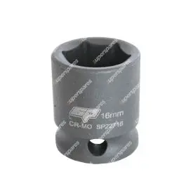 SP Tools 3/8 inch Drive Impact Socket 7mm Individual - 6 Point Metric