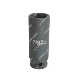 SP Tools 3/8 inch Drive Deep Impact Socket 5/4 inch Individual - 6 Point SAE