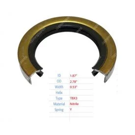 Trupro Rear Wheel Bearing Oil Seal for Toyota Landcruiser F I6 12v OHV CARB
