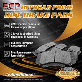 4Pcs Front 4WD Brake Pads for Isuzu D-Max 3.0L 130KW 2012 - On AWD