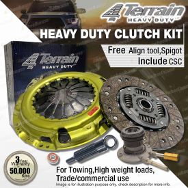 4Terrain Heavy Duty Clutch Kit &ampamp CSC for Ford Ranger PX 6 Speed 2.2L 3.2L