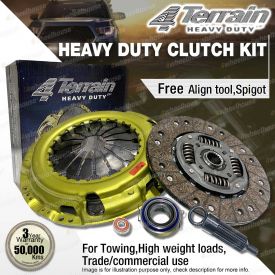 4Terrain Heavy Duty Clutch Kit for Toyota Hilux GUN122 GUN123 2.4L