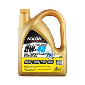 Nulon Full Synthetic 0W-40 High Performance Engine Oil 5L SYN0W40-5