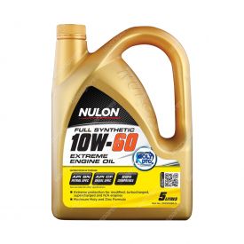 Nulon Full Synthetic 10W-60 Extreme Engine Oil 5L SYN10W60-5