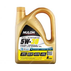 Nulon Full Synthetic 5W-30 Diesel Formula Long Life Engine Oil 5L SYND5W30-5