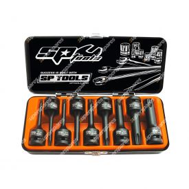 SP Tools 9 Pieces of 1/2 inch Drive Impact Socket Set - Torx T20 - T70