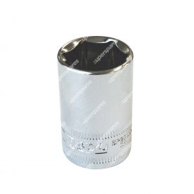 SP Tools 1/2 inch Drive Socket 3/8 inch - 6 Point SAE Cr-V Steel High Durability