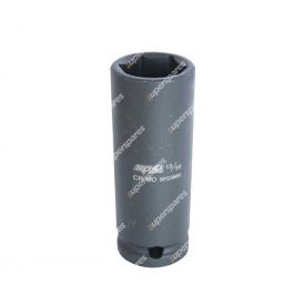 SP Tools 1/2 inch Drive Deep Impact Socket 6 Point SAE - 5/16 inch Individual