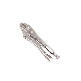 SP Tools 175mm Locking Pliers Curved Jaw - Heavy Duty Knurled Adjuster Nut