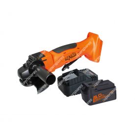 SP Tools 18V Brushless 125mm Cut Off Angle Grinder with Battery & Charger