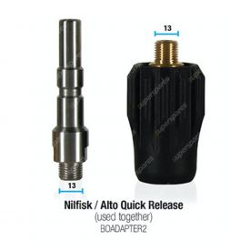 Bowden's Own Snow Blow Cannon Nilfisk Alto Quick Release Adapter