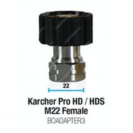 Bowden's Own Snow Blow Cannon Karcher Pro HD HDS M22 Female Adapter