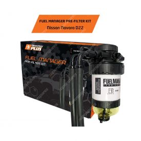 Direction Plus Fuel Manager Pre-Filter Kit for Nissan Navara D22 YD25DDTi 02-09