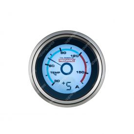 REDARC 52mm Single Temperature Gauge - Measures from -30 to 160 Degree