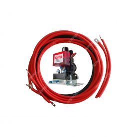 REDARC 12V 100A Dual Battery Isolator and Wiring Kit Inc Cable Terminals Fuses