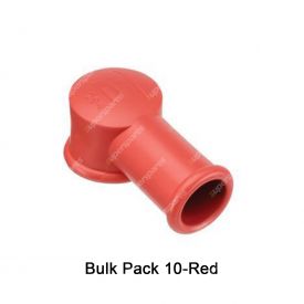 Projecta Rubber Cable Lug Cover - Red Positive and negative 5 pairs
