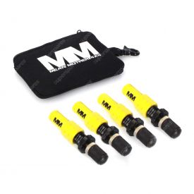 Mean Mother Tyre Deflator - 4Pk with Storage Pouch/Bag Offroad Recovery Gear