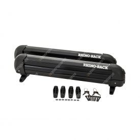 Rhino Rack Ski and Snowboard Carrier - 4 Skis or 2 Snowboards