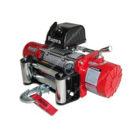 Runva 11XP 12v Winch with Steel Cable - 4x4 Electric Series 11XP12VSRED