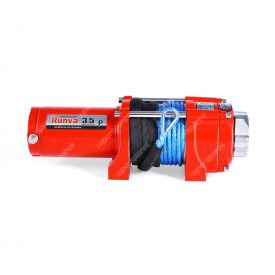 Runva 3.5P 12v Winch with Synthetic Rope - ATV Series 35P12VD