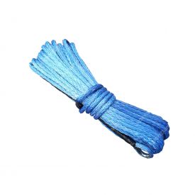 Runva 40m x 10mm Synthetic Winch Rope - Blue Winch Accessories