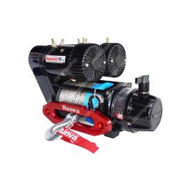 Runva 12v Winch with Synthetic Rope - 4x4 Electric Competition Series