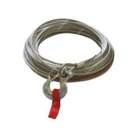 Hulk 4x4 HU1051 Steel Winch Cable Kit 8.3mm X 28M Galvanised 9500Lb Winches