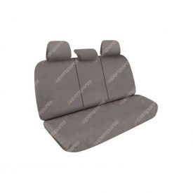 Hulk 4x4 HU6001 Rear Seat Covers Comfortable Waterproof Tear and Rip Resistant