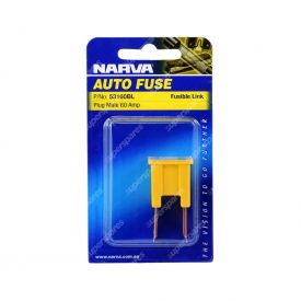 Narva Male Fusible Link - 53160BL With Blister Pack