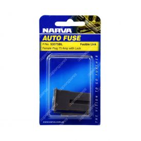Narva Female Fuse Link Plug In With Lock - 53375BL
