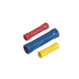 Narva 4mm Blue flared vinyl fully insulated Cable Joiners - 56156