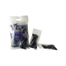 Narva Brand Black Cable Ties - 56430 (Pack of 1000)