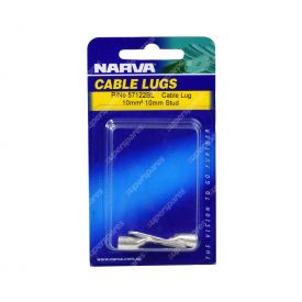 Narva 10mm2 10mm Stud Flared Entry Cable Lug - 57122BL Blister Pack