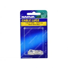 Narva 16mm2 8mm Stud Flared Entry Cable Lug - 57125BL Blister Pack