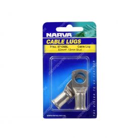 Narva 50mm2 12mm Stud Flared Entry Cable Lug - 57139BL Blister Pack