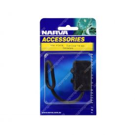 Narva Rubber Cover 50A Connectors - 57247BL Blister Pack