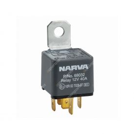 Narva 12 Volt 5 Pin 40 Amp Normal Open Contacts - 68032BL