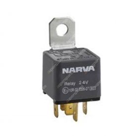 Narva 24 Volt 30A Normally Open 5 Pin Braided Strap Relay - 68036