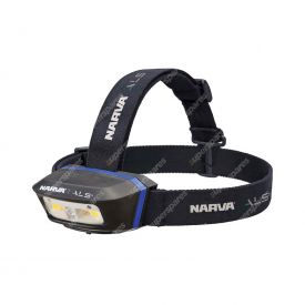 Narva Als Rechargeable LED Head Lamp - 250 Lumens With Green & - 71427