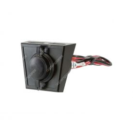 Narva Accessory Socket With Optional Mounting Panel - 81028BL