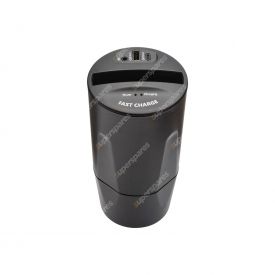 Narva 12V 5A Wireless Phone Charging Cup Phone Holder - 81121BL