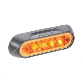 Narva 10-30 Volt LED Front End Outline Marker Lamp (Amber) - 90822BL