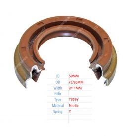 Trupro Front Wheel Bearing Oil Seal for Ssangyong Korando Musso Rexton 96-13