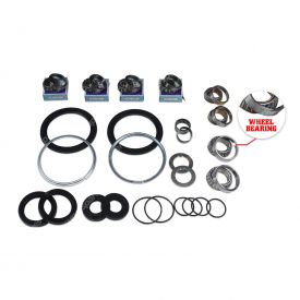 Swivel Hub King Pin + Wheel Bearing Seal Kit for Nissan Patrol MQ 2.8 3.2 4.0L