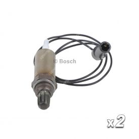 2 x Bosch Oxygen Lambda Sensor Pre-Catalytic Converter Manifold 0258002053
