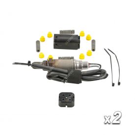 2 x Bosch Oxygen Lambda Sensor Pre-Catalytic Converter Manifold 0258005729