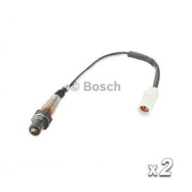 2 x Bosch Oxygen Lambda Sensor Pre-Catalytic Converter Manifold 0258986603