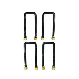 4x EFS Rear U-Bolts C453 suit for 50mm Lift Suspension 14mmx95mmx220mm Round Top