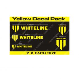 Whiteline Yellow Colour Decal Kits KWM001 - Car Decorations Universal Product