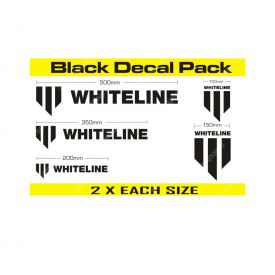 Whiteline Black Colour Decal Kits KWM002 - Car Decorations Universal Product